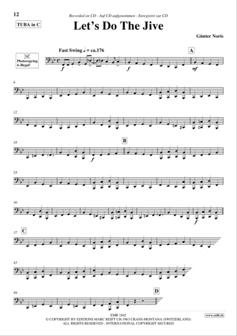 Play The Tuba With The Ballroom Dance Orchestra Vol. 7 Tuba scores gallery preview page 9
