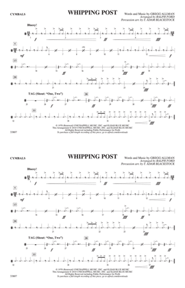 Whipping Post: Cymbals