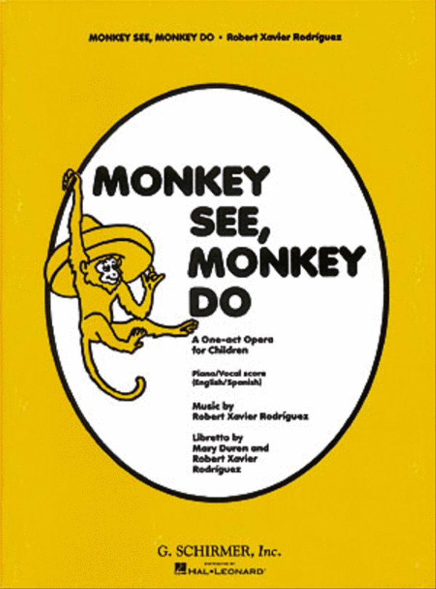 Monkey See Monkey Do Voice - Sheet Music