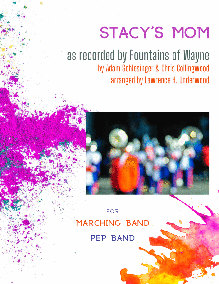 Stacy's Mom Marching Band scores gallery preview page 1