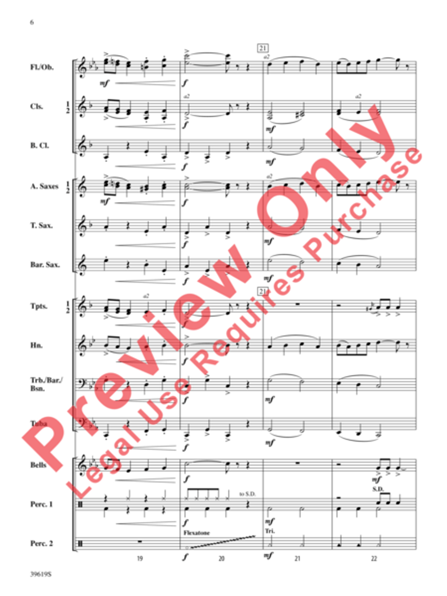 The Noise in the Basement Concert Band scores gallery preview page 7