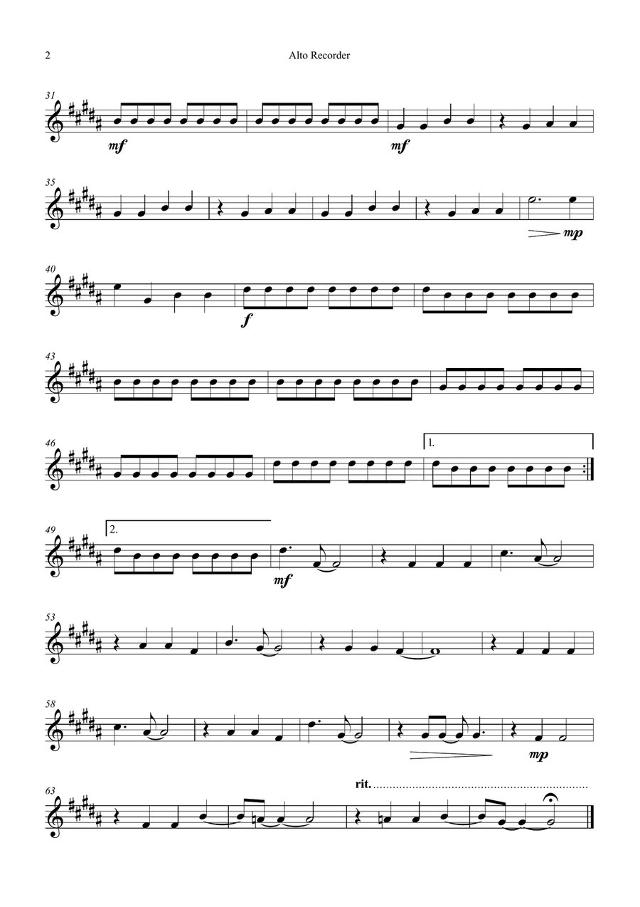 Yellow Chamber Music scores gallery preview page 5