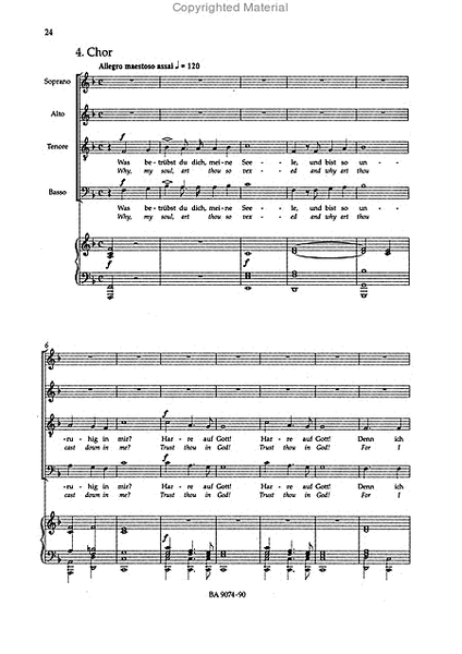 Der 42. Psalm "Wie der Hirsch schreit" (Psalm 42 "As the Hart Pants") op. 42