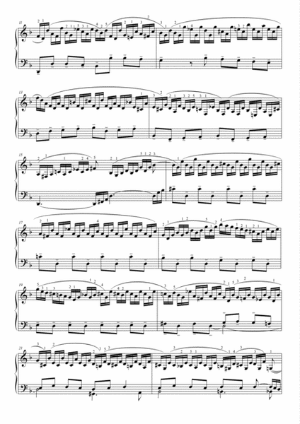 Prelude and Fugue in D minor BWV 851 image number null
