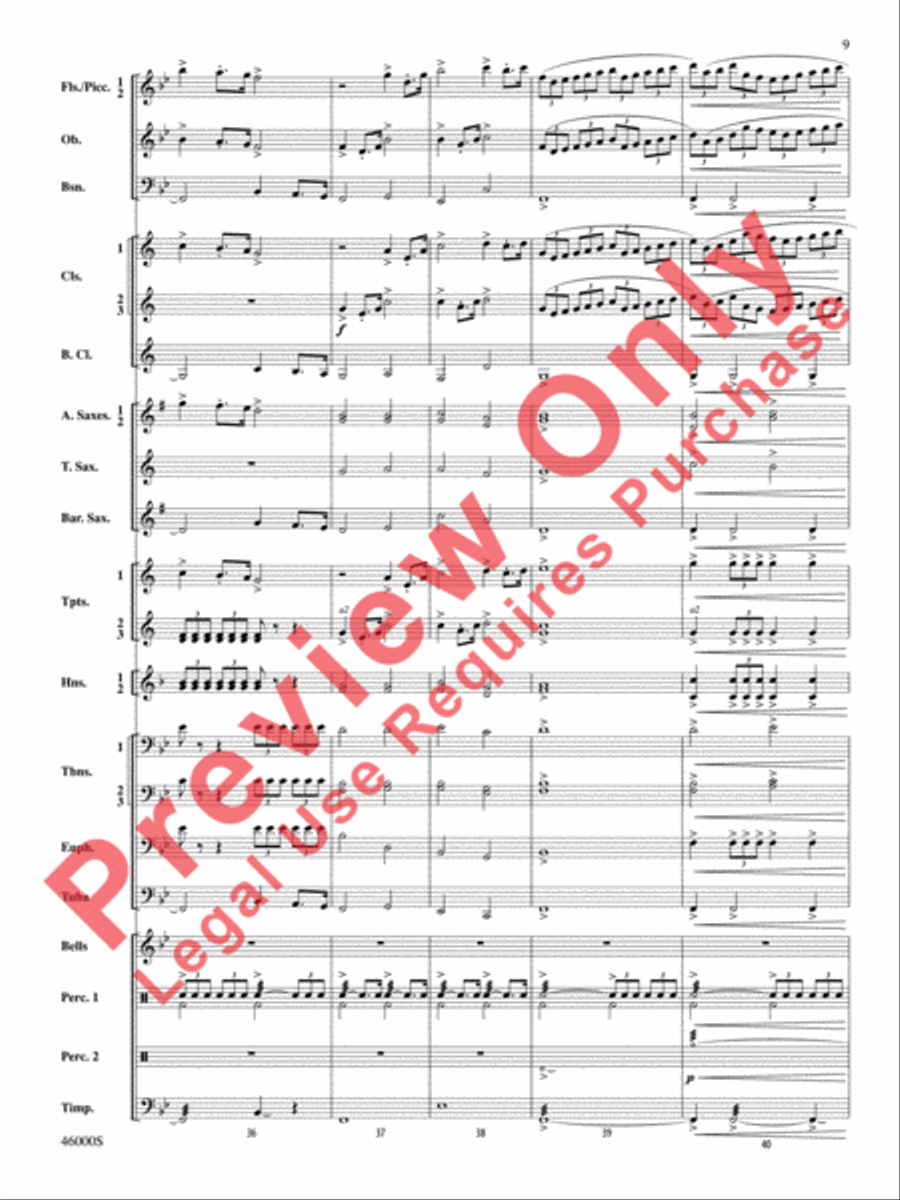 Der Lehrmeister Der Lehrmeister Concert Band scores gallery preview page 10