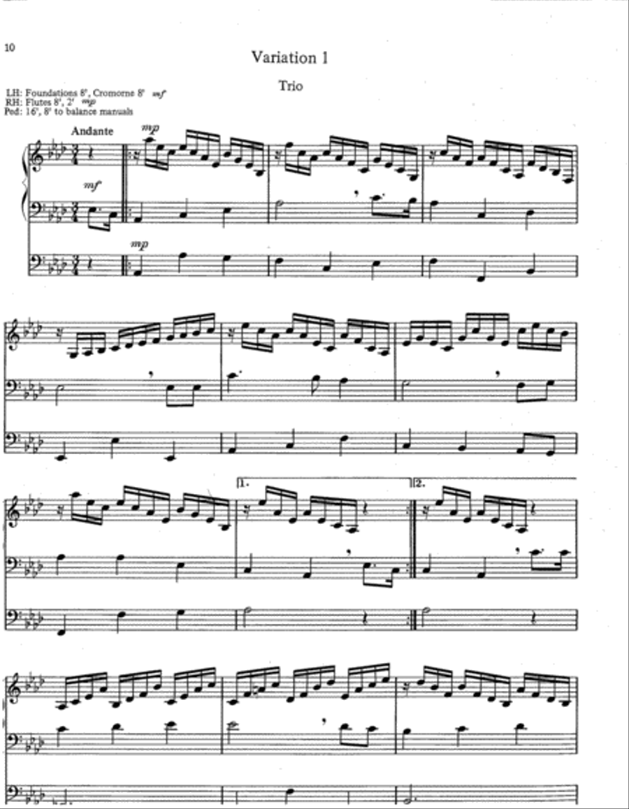 A Patriotic Suite Organ scores gallery preview page 4