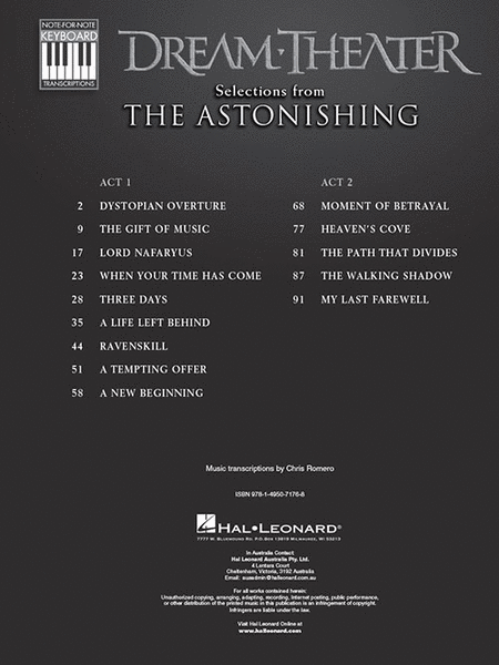 Dream Theater - Selections from The Astonishing