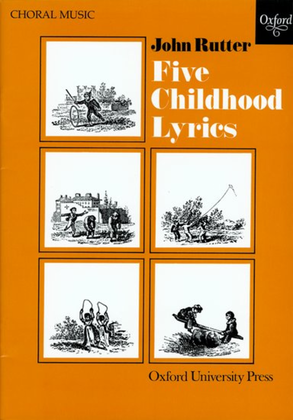 Book cover for Five Childhood Lyrics