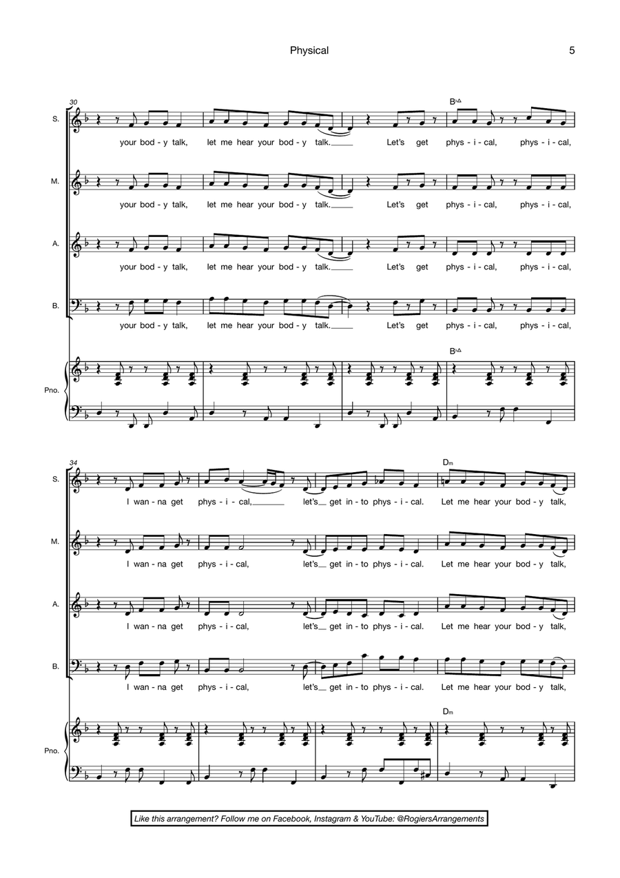 Physical 4-Part scores gallery preview page 5