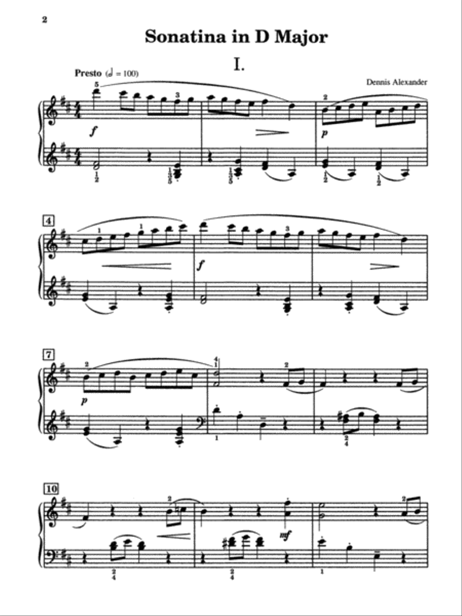 Simply Sonatinas!, Book 2 Piano Solo scores gallery preview page 3