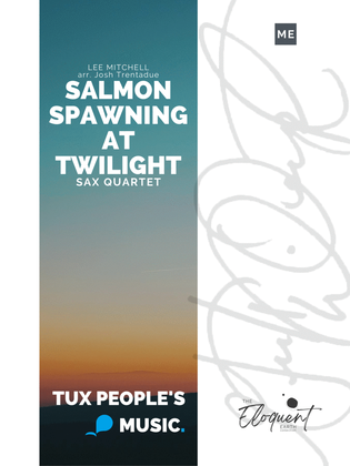 Salmon Spawning at Twilight