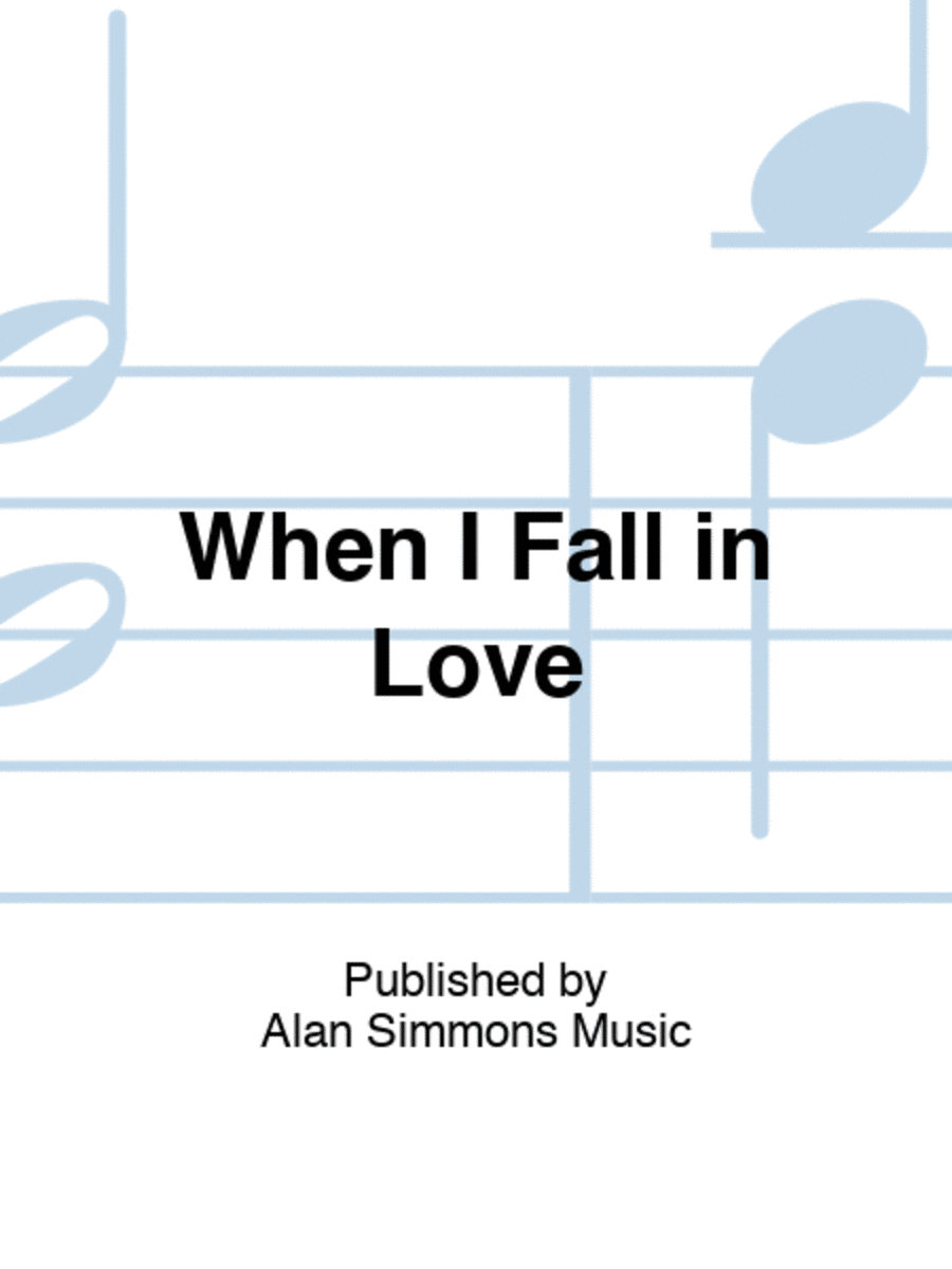 When I Fall in Love SSAA scores gallery preview page 1