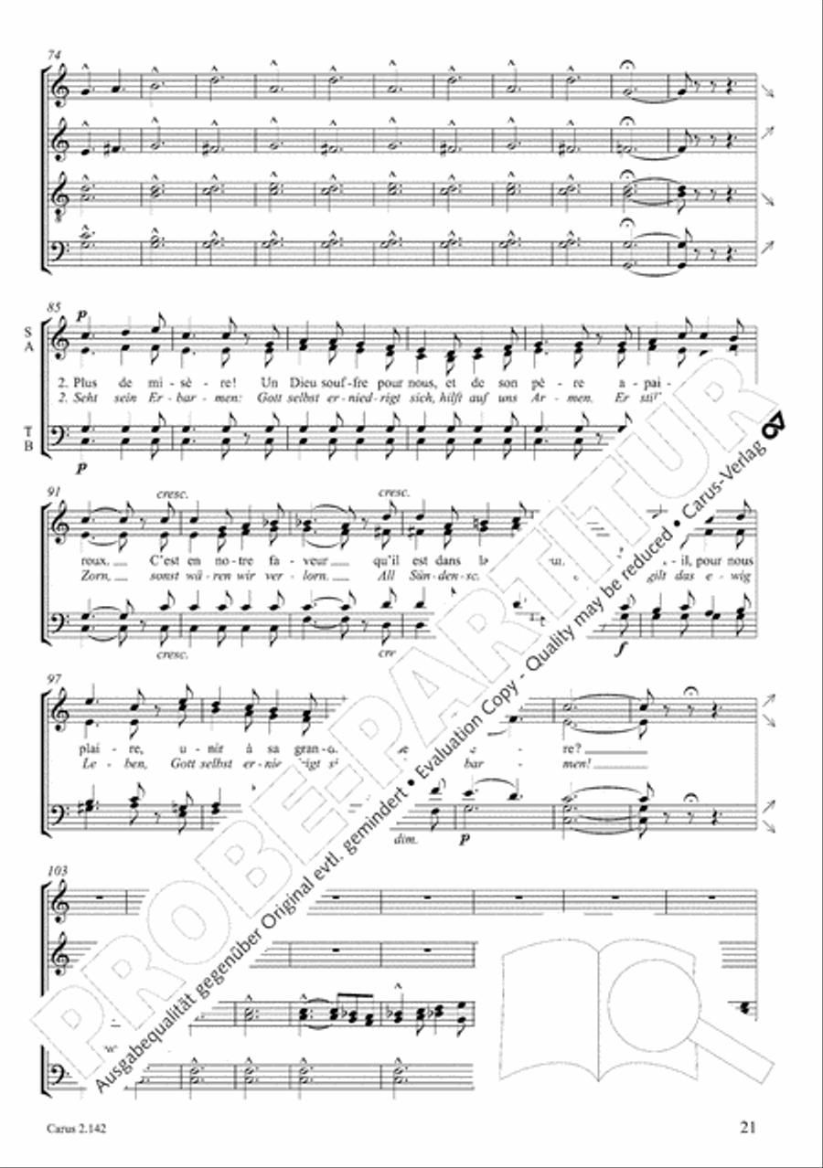 Christmas Carols of the World. Choral collection 4-Part scores gallery preview page 23