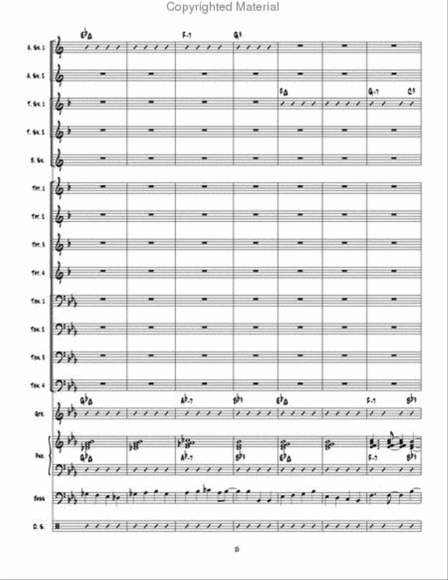 Listen Up Jazz Ensemble scores gallery preview page 16
