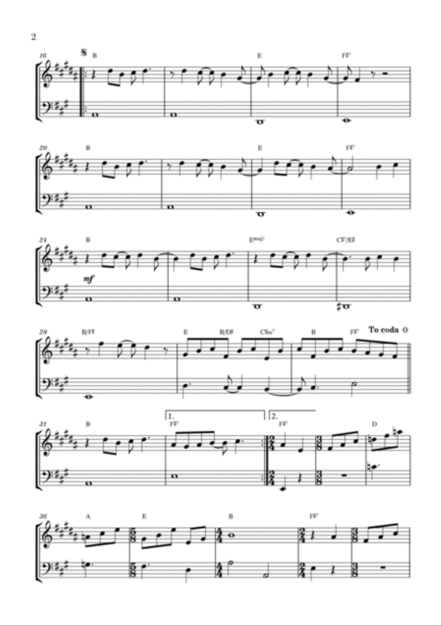 Here Comes The Sun Clarinet scores gallery preview page 2