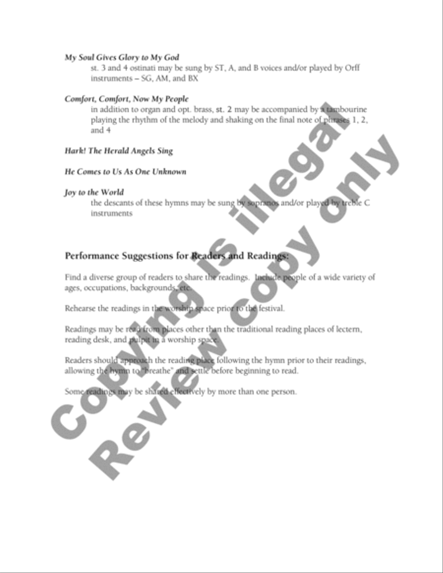 Savior of the Nations, Come (Full Score) Choir scores gallery preview page 44