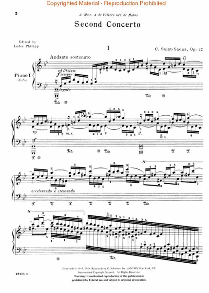 Concerto No. 2 in G Minor, Op. 22