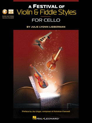 Book cover for A Festival of Violin & Fiddle Styles for Cello
