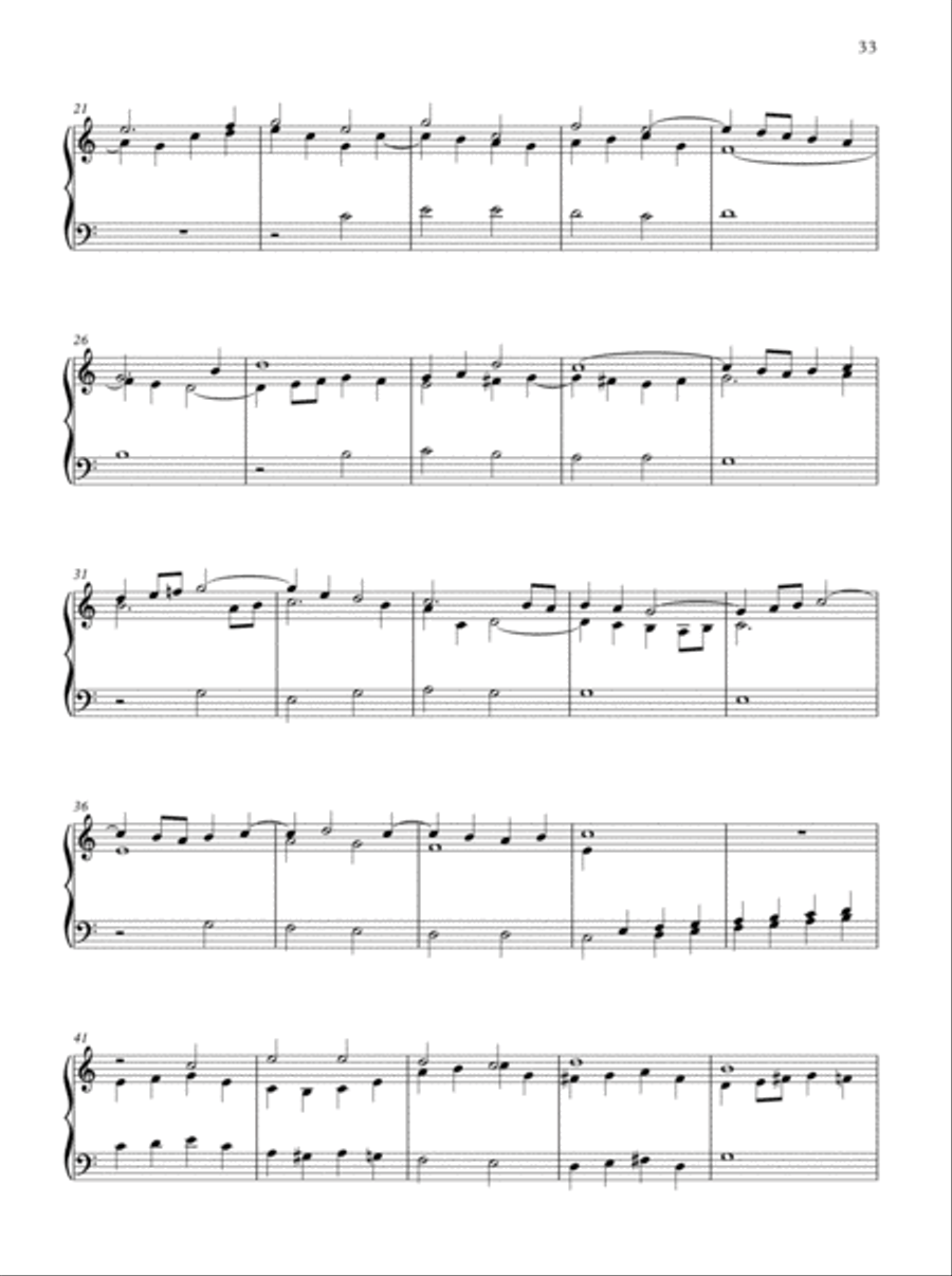 Oxford Book of Lent and Easter Organ Music for Manuals Organ Solo scores gallery preview page 33