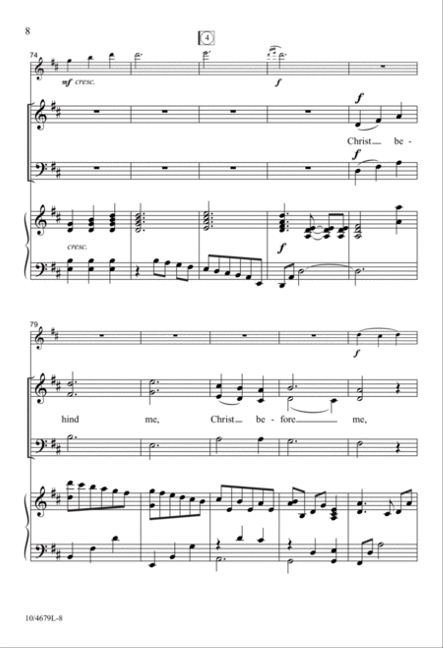 Celtic Communion 3-Part scores gallery preview page 8
