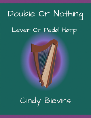 Book cover for Double Or Nothing, original harp solo