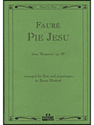 Book cover for Pie Jesu from Requiem Op. 48