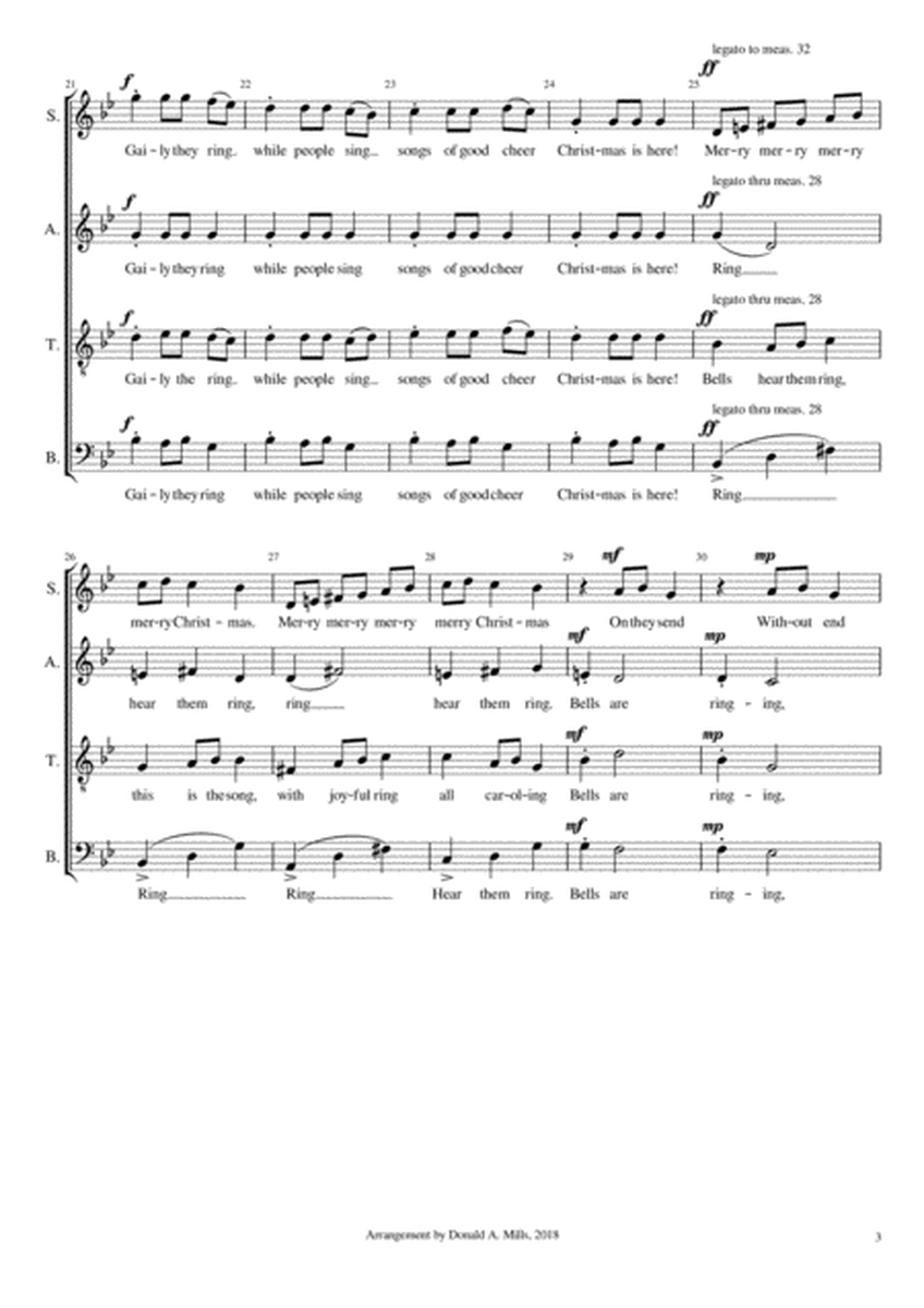 Carol of the Bells....satb image number null