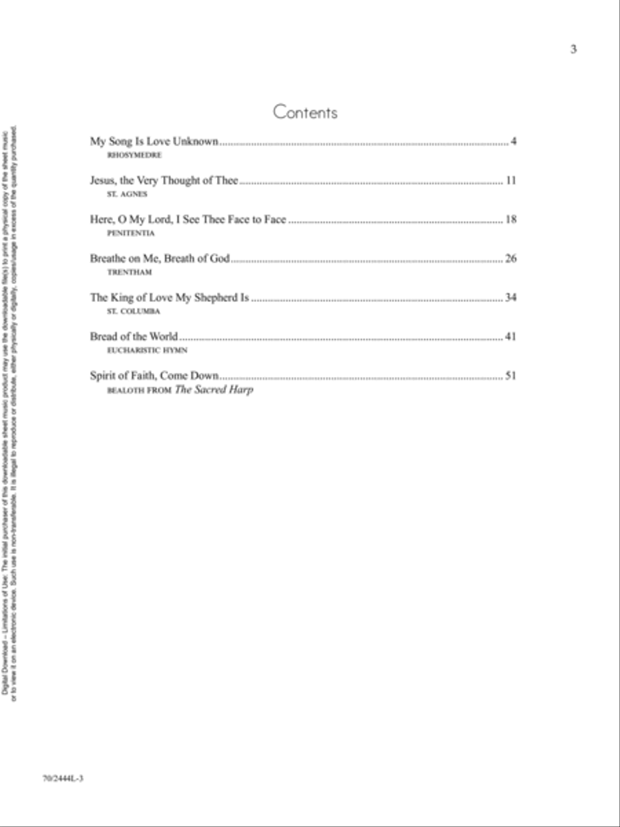My Song is Love Unknown My Song is Love Unknown Piano Accompaniment scores gallery preview page 3