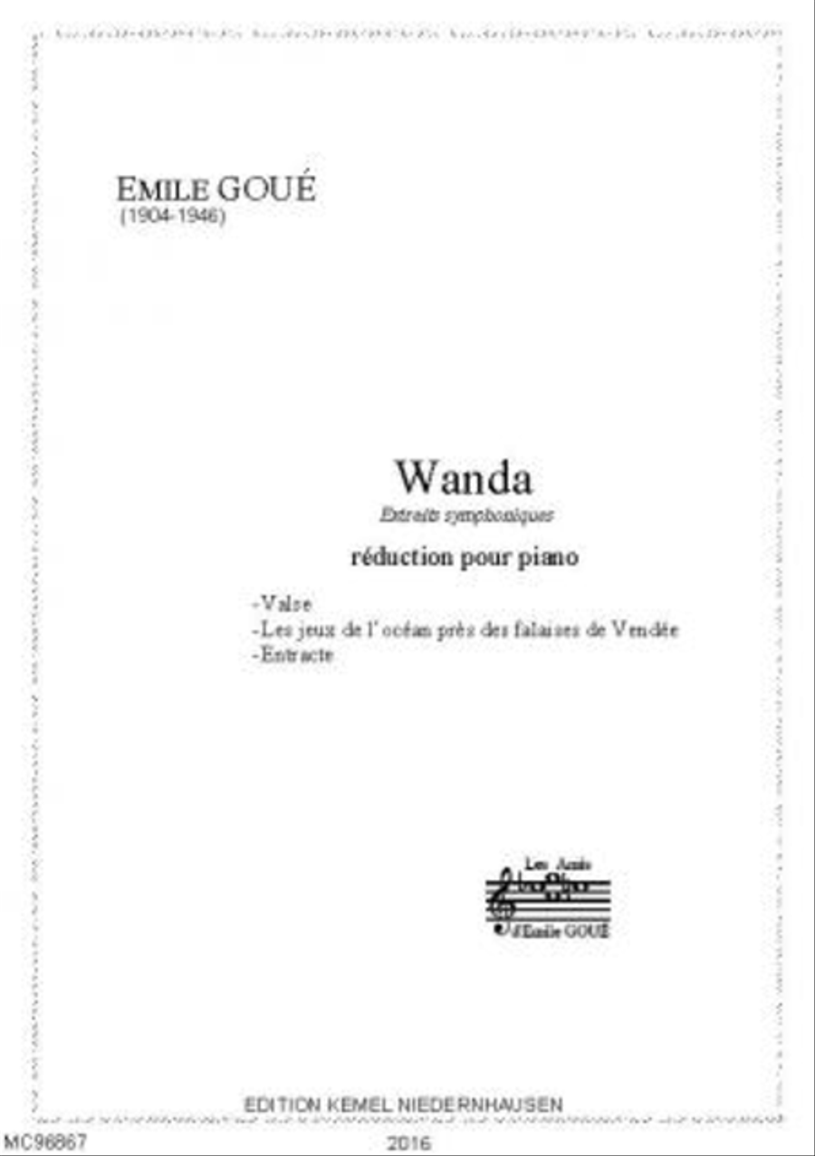 Wanda Wanda Piano scores gallery preview page 1