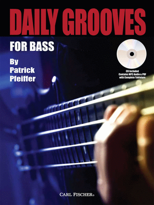Book cover for Daily Grooves for Bass