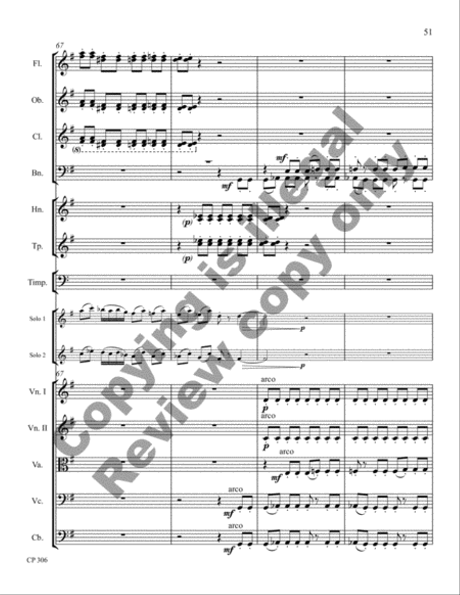 Little Suite Full Orchestra scores gallery preview page 131