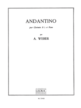 Andantino (clarinet & Piano)
