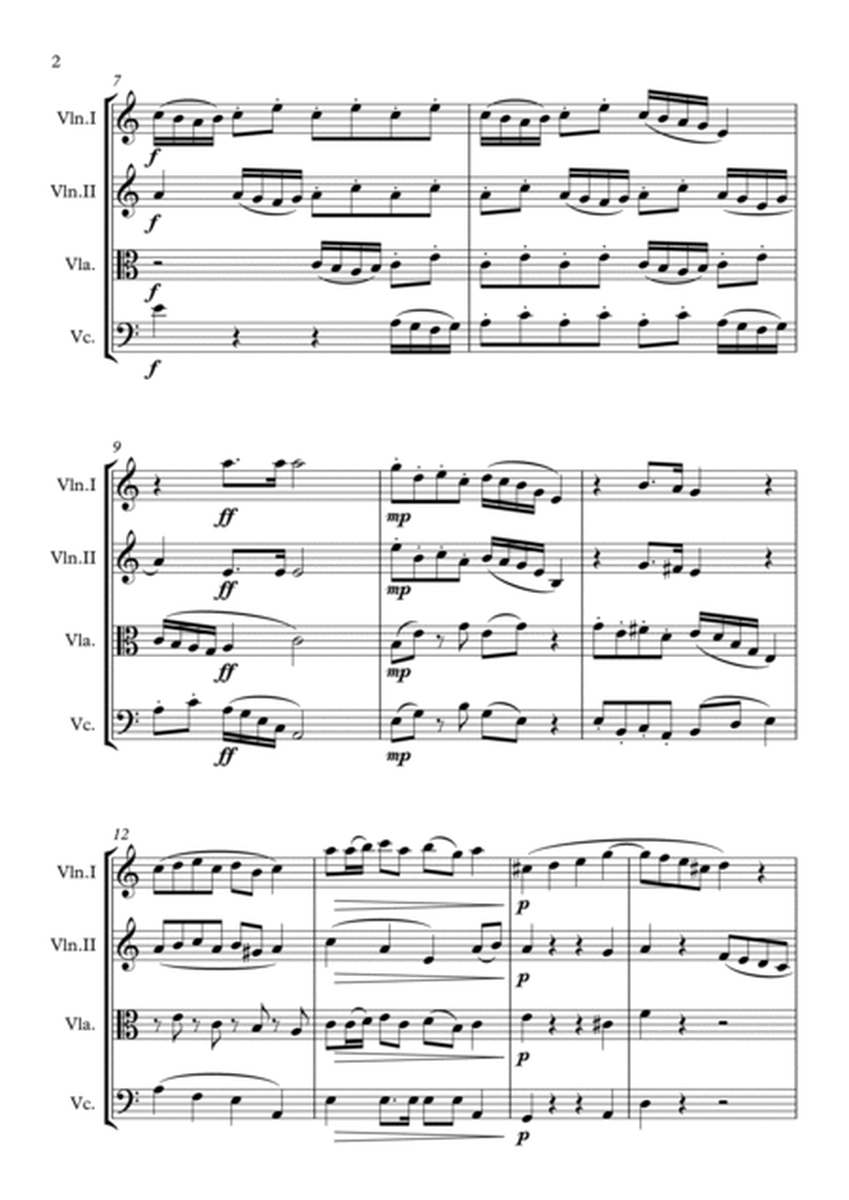 Ticker Tape - String Quartet image number null