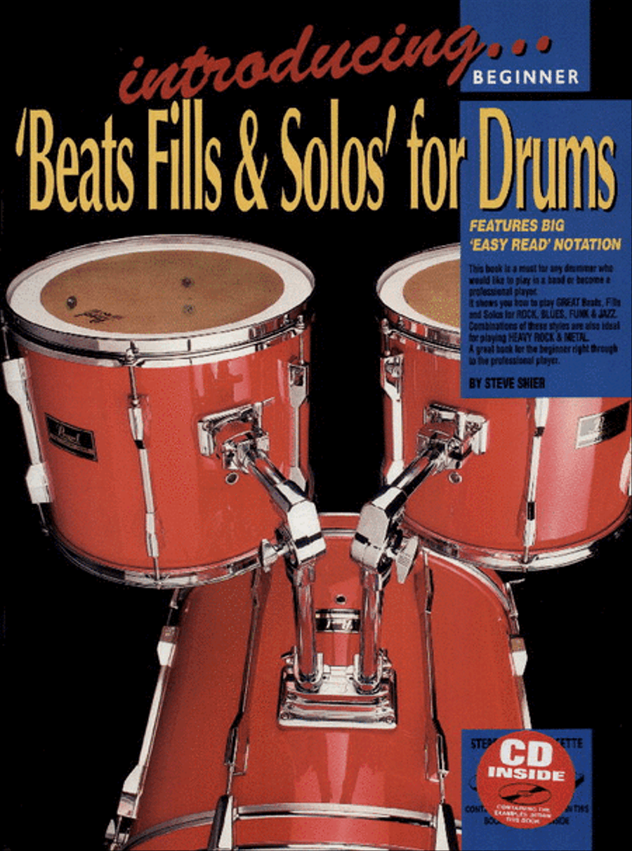 Progressive Introducing Beats Fills (Book/CD) Drums scores gallery preview page 1
