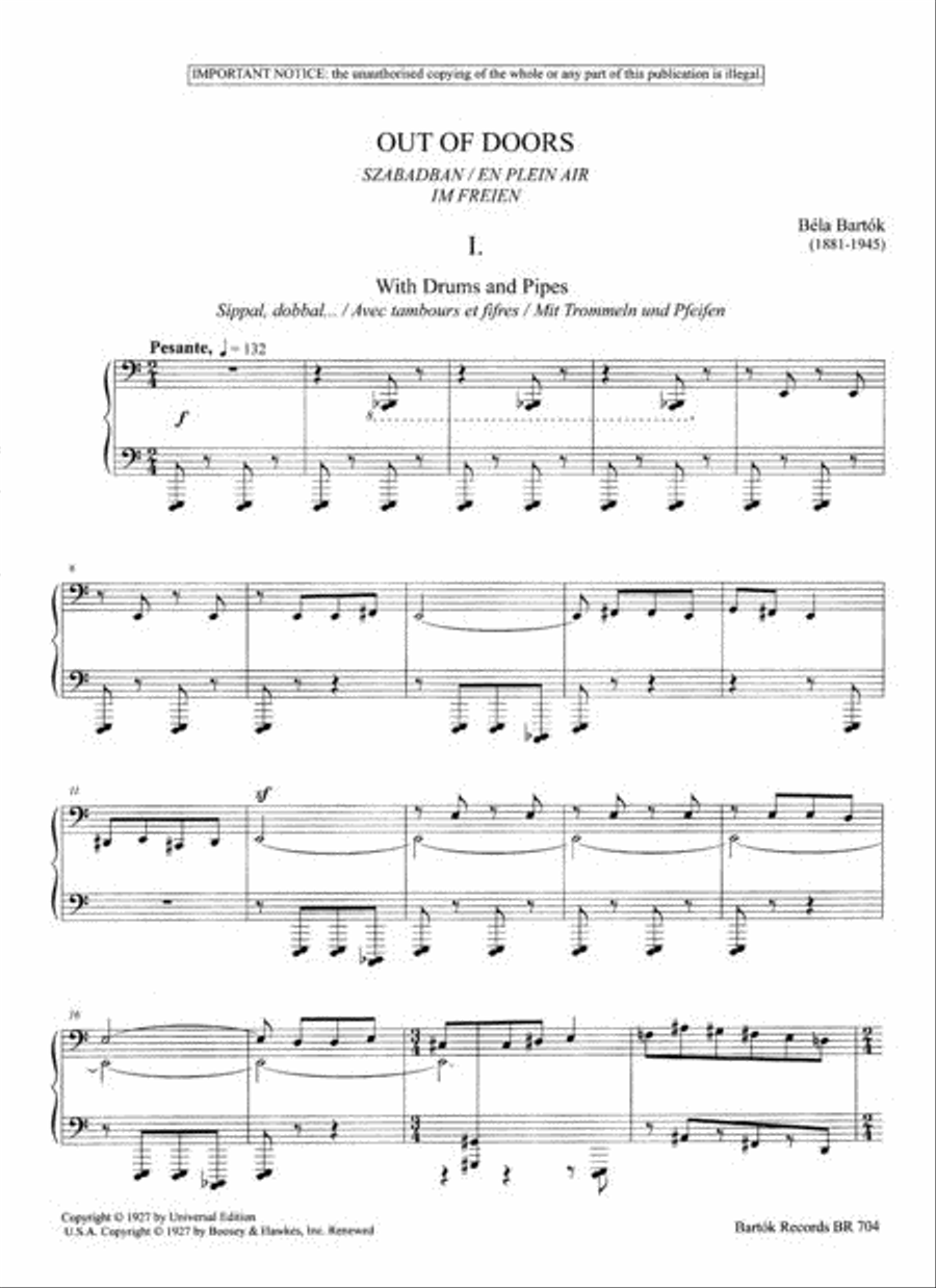 Out of Doors Piano Solo scores gallery preview page 2