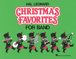 Book cover for Hal Leonard Christmas Favorites for Marching Band (Level II) – 3rd Bb Trumpet