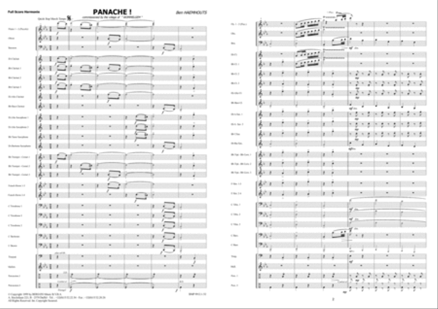 Panache ! Concert Band scores gallery preview page 2