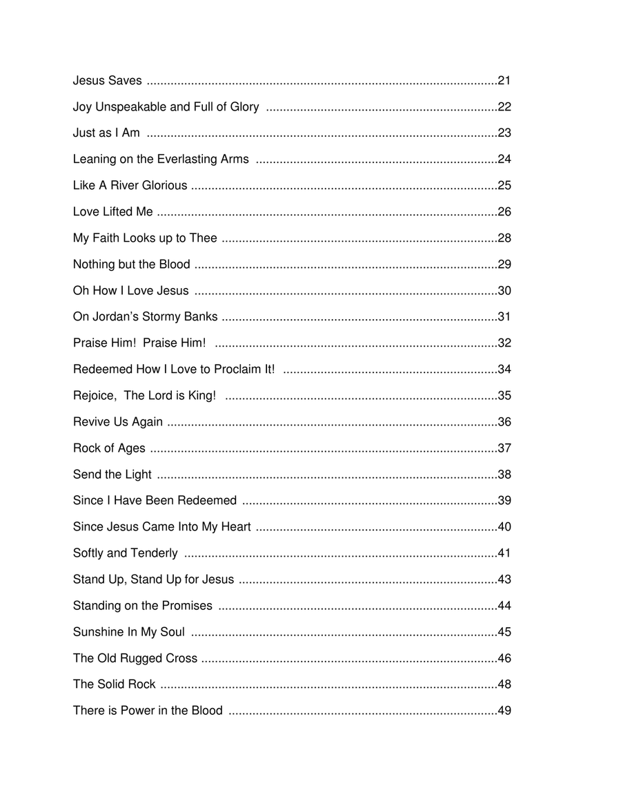 50 Favorite Hymns for Solo and Duet Instruments, French Horn Brass Duet scores gallery preview page 2
