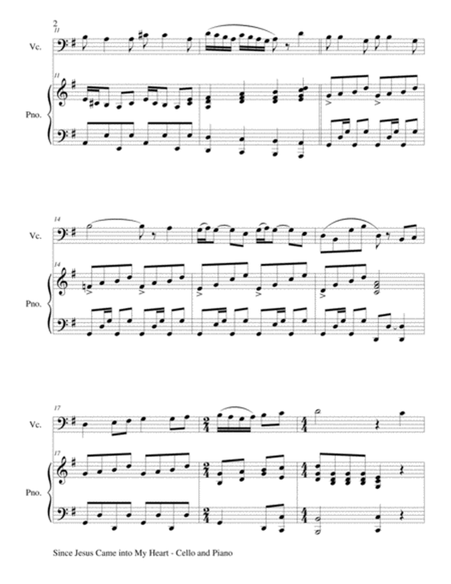 GOSPEL HYMN SUITE (For Cello & Piano with Score & Cello Part) image number null