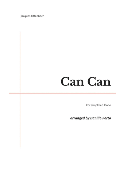 J. Offenbach - Can Can - Piano Easy image number null