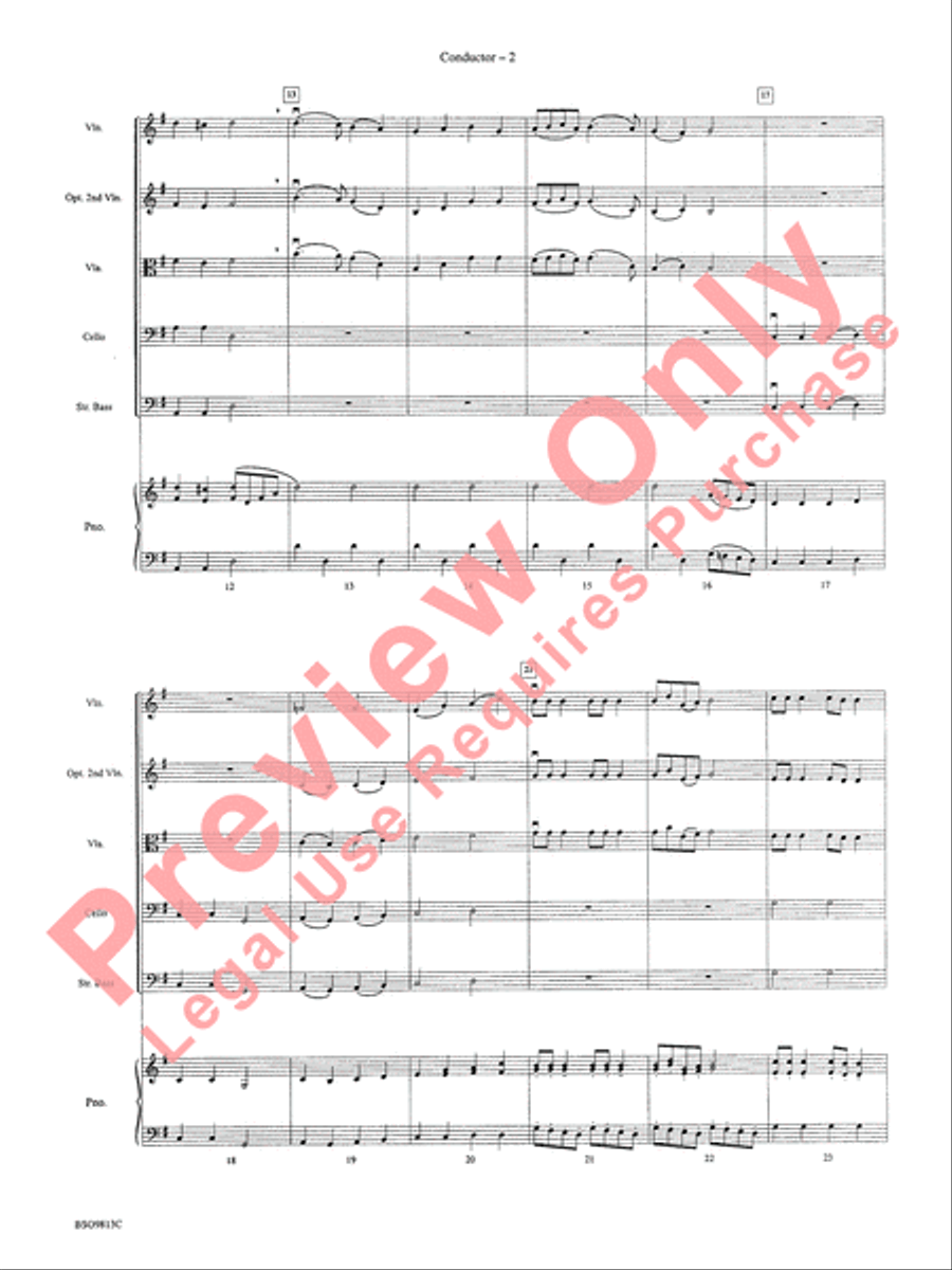 Christmas Bits & Pieces Christmas Bits & Pieces String Orchestra scores gallery preview page 4