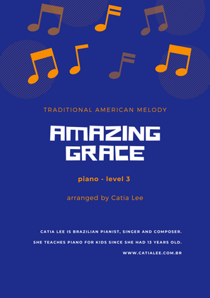 Book cover for Amazing Grace - Piano Solo - Intermediate