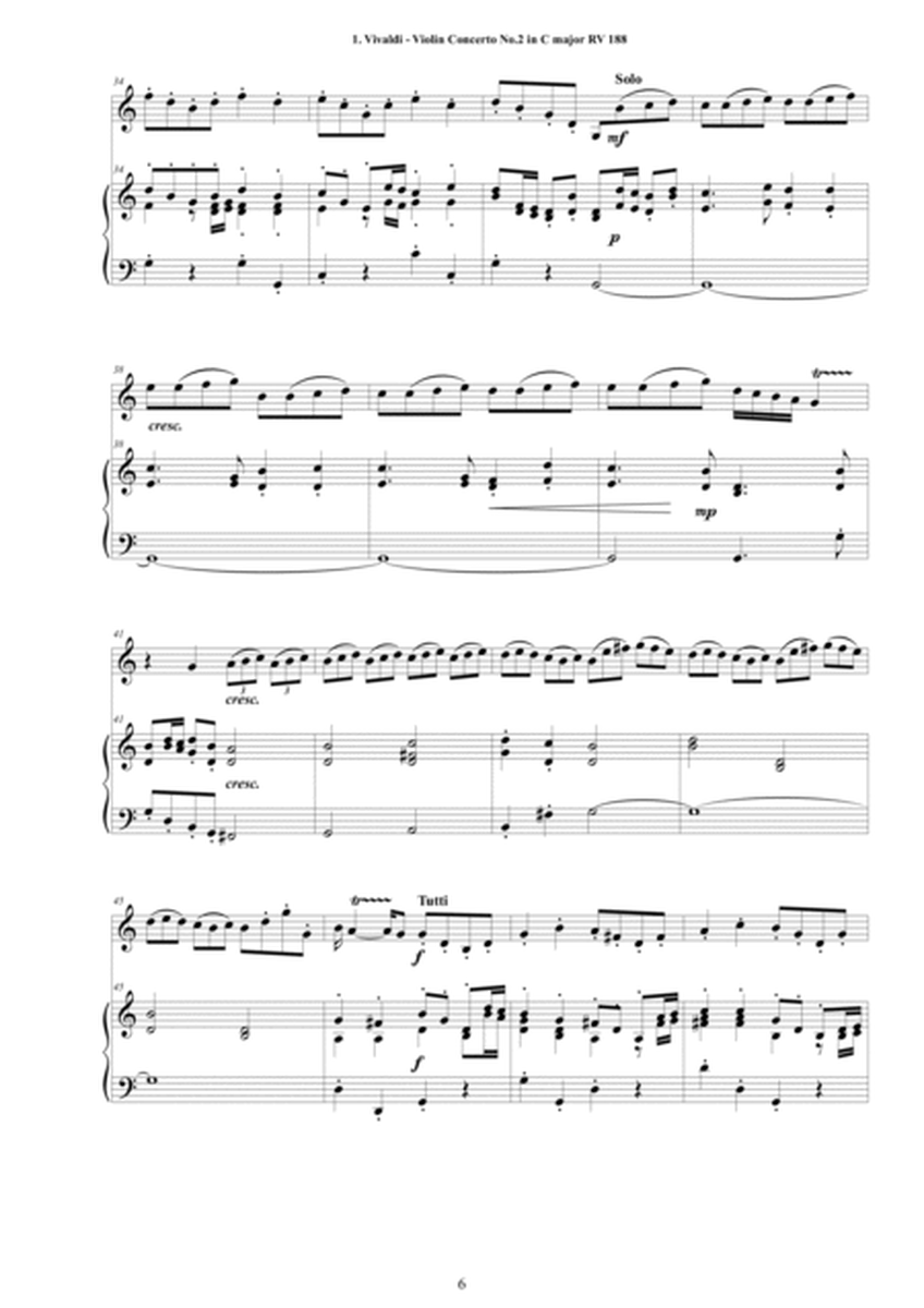 Vivaldi - 10 Violin Concertos Op.7 for Violin and Cembalo (or Piano) - Scores and Part