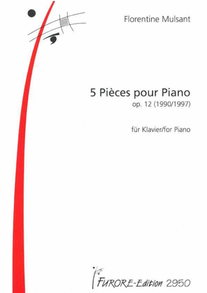 Cinq Pieces pour piano