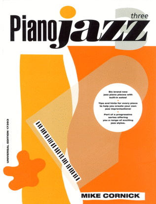Book cover for Pianojazz Three