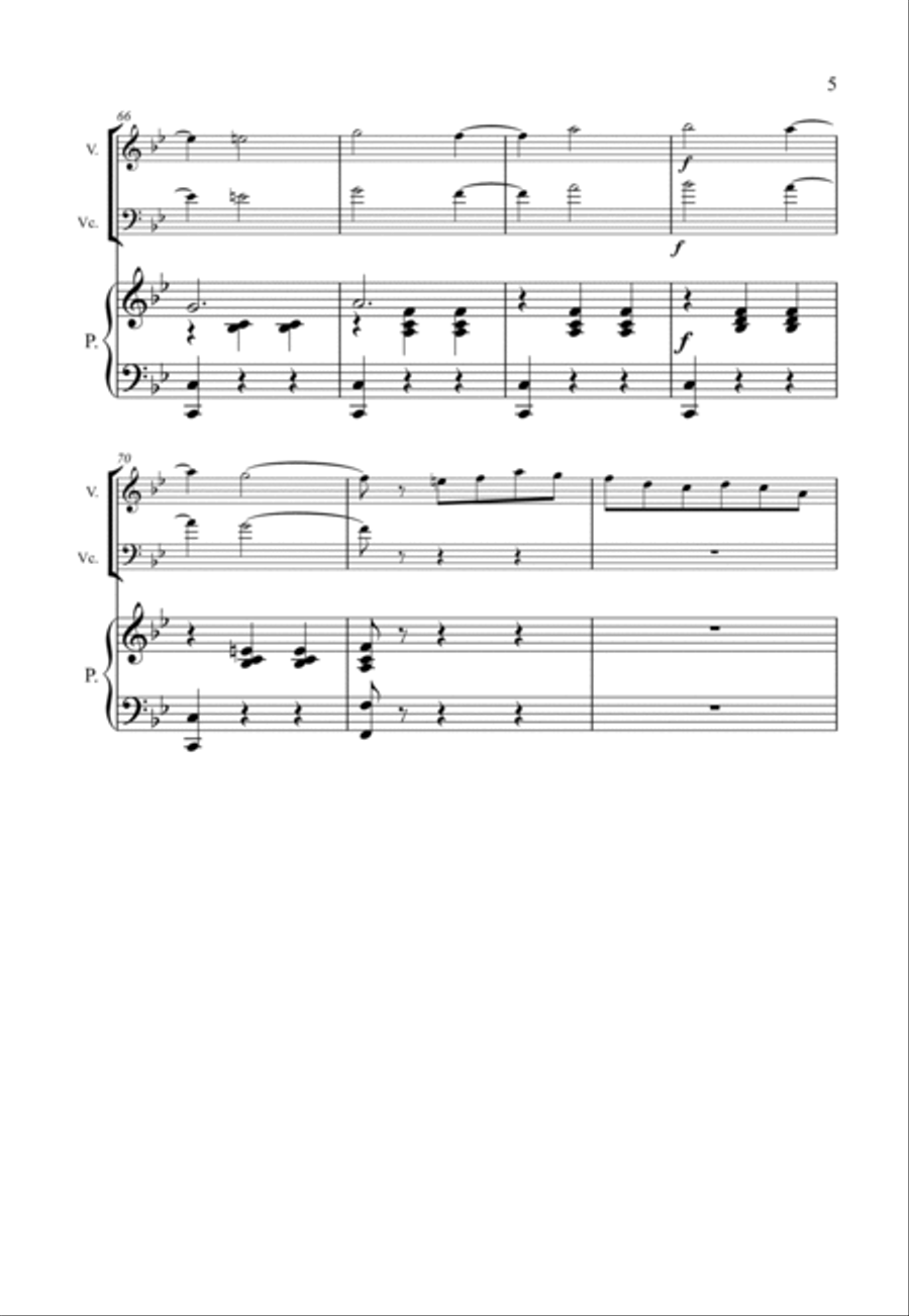 Sleeping Beauty - Piano Trio Sleeping Beauty - Piano Trio Piano Trio scores gallery preview page 6