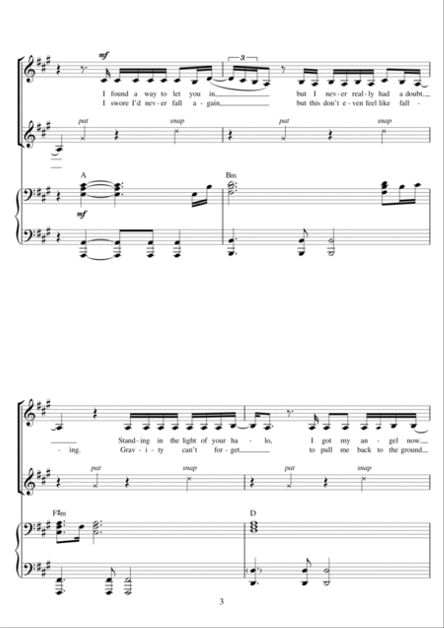 Halo (arr. Rick Hein) 2-Part scores gallery preview page 3