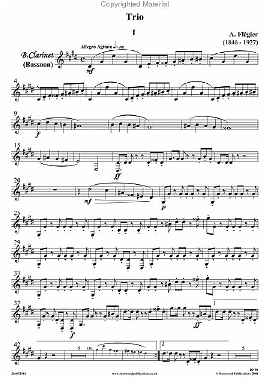 Trio Bassoon scores gallery preview page 6