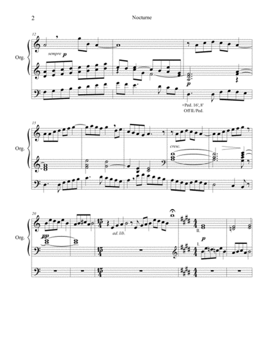 Nocturne from "A Moorside Suite" for band