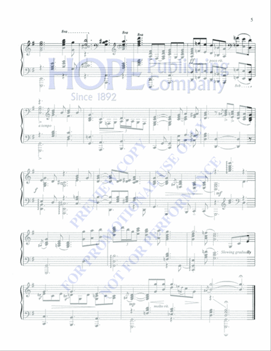 Amazing Grace Amazing Grace Piano Solo scores gallery preview page 11